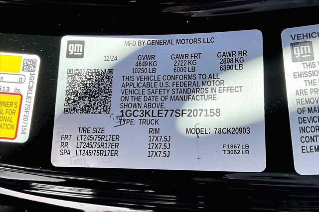 new 2025 Chevrolet Silverado 2500 car, priced at $50,540