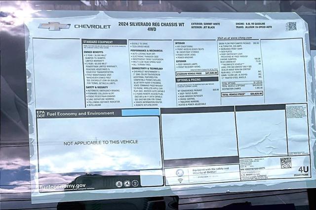new 2024 Chevrolet Silverado 3500 car, priced at $65,578