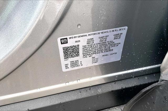 new 2026 Chevrolet Equinox car, priced at $31,385