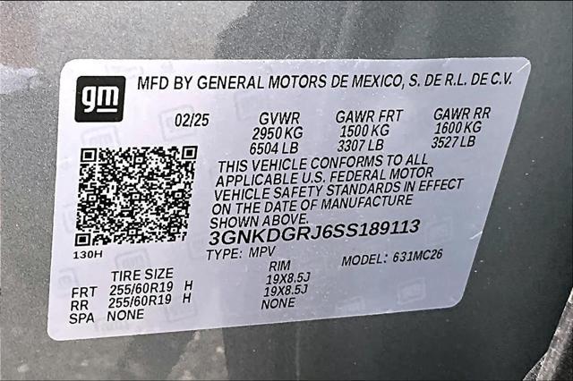 new 2025 Chevrolet Blazer EV car, priced at $53,655
