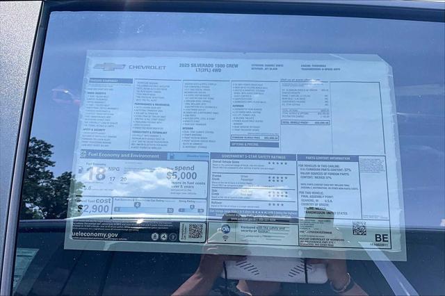 new 2025 Chevrolet Silverado 1500 car, priced at $45,345