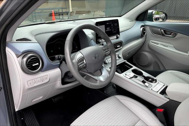 used 2021 Hyundai Kona EV car, priced at $16,800