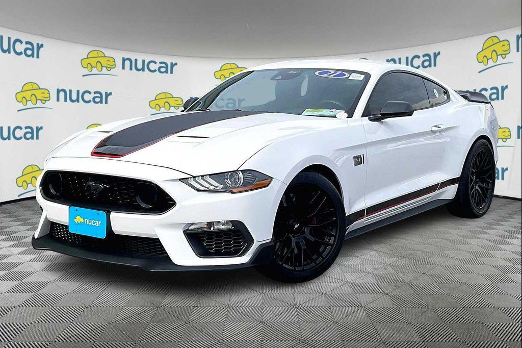 used 2021 Ford Mustang car, priced at $46,900