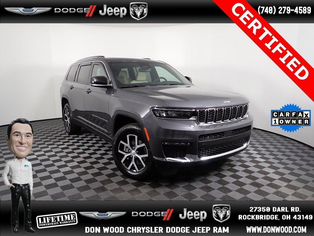 used 2024 Jeep Grand Cherokee L car, priced at $42,000