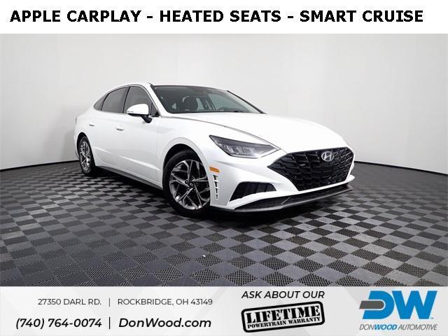 used 2021 Hyundai Sonata car, priced at $11,000