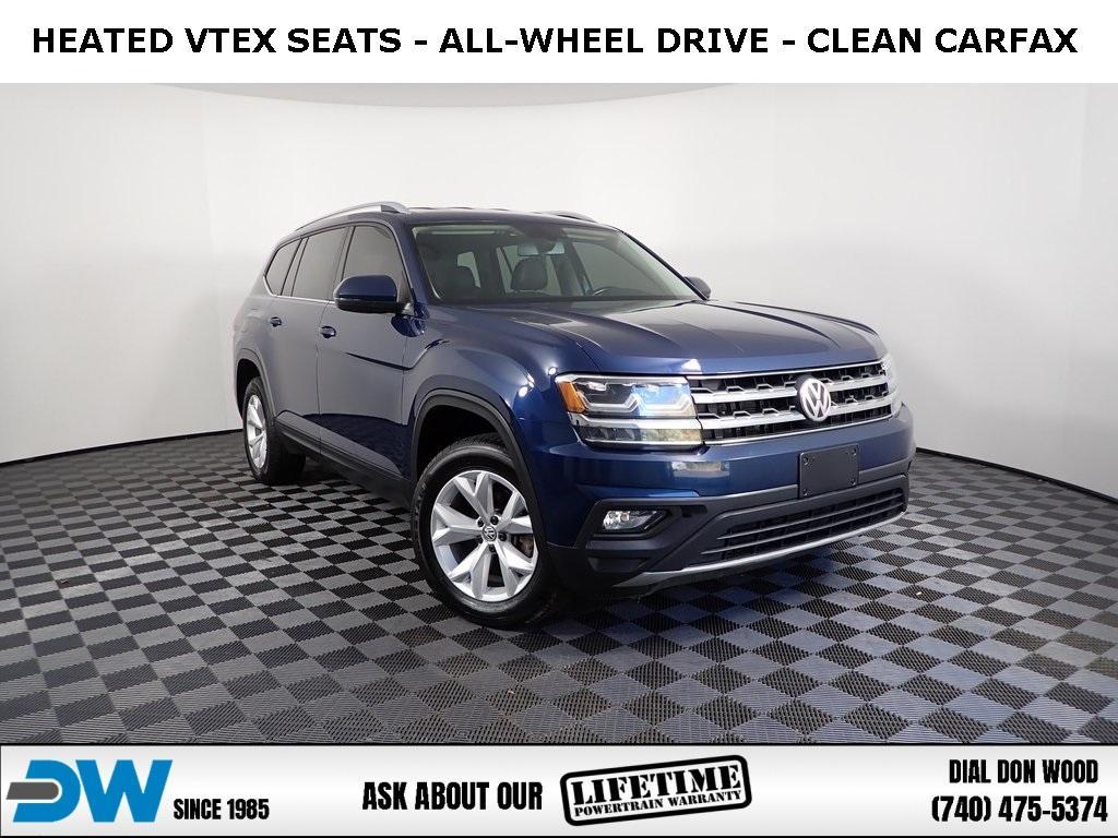 used 2018 Volkswagen Atlas car, priced at $13,000