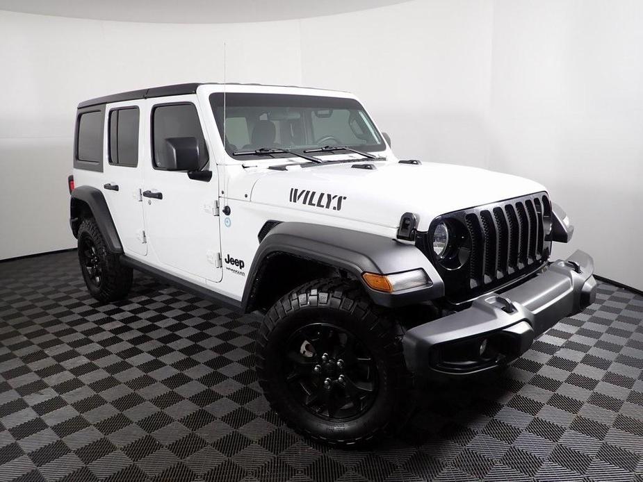 used 2022 Jeep Wrangler Unlimited car, priced at $35,000