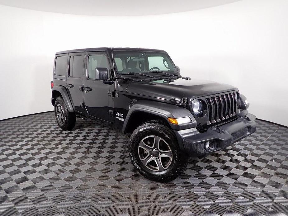 used 2021 Jeep Wrangler Unlimited car, priced at $25,000