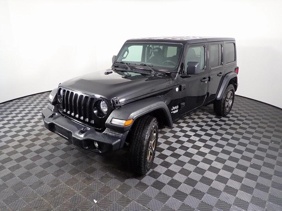 used 2021 Jeep Wrangler Unlimited car, priced at $25,000