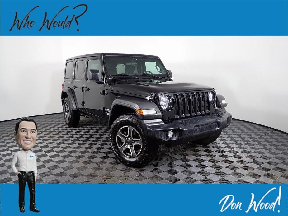 used 2021 Jeep Wrangler Unlimited car, priced at $25,000