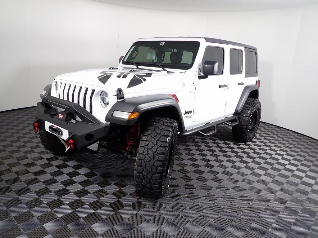 used 2021 Jeep Wrangler Unlimited car, priced at $31,000