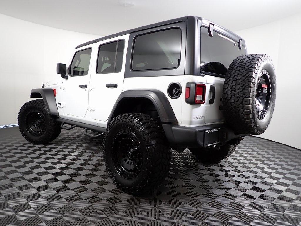 used 2021 Jeep Wrangler Unlimited car, priced at $31,000