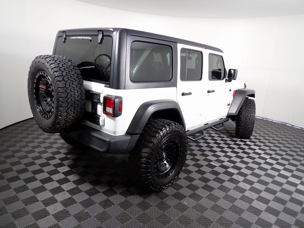 used 2021 Jeep Wrangler Unlimited car, priced at $31,000
