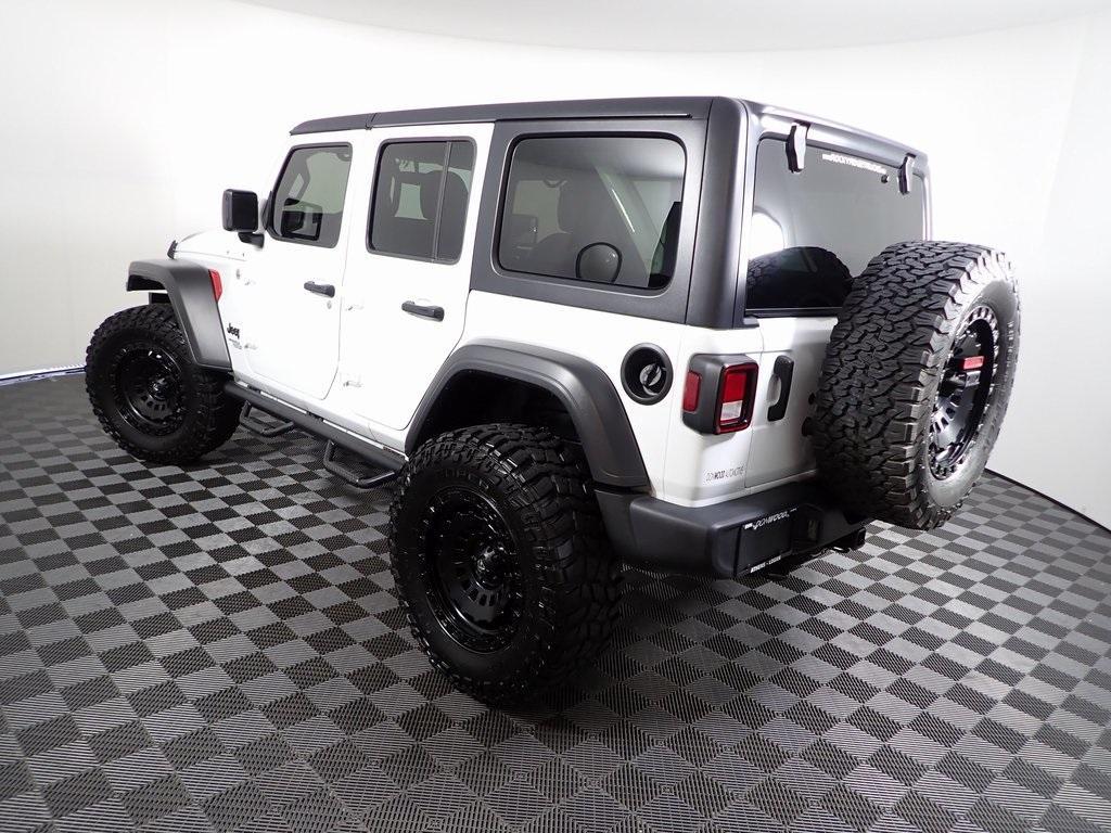 used 2021 Jeep Wrangler Unlimited car, priced at $31,000