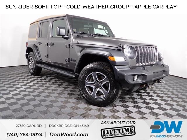 used 2020 Jeep Wrangler Unlimited car, priced at $21,000