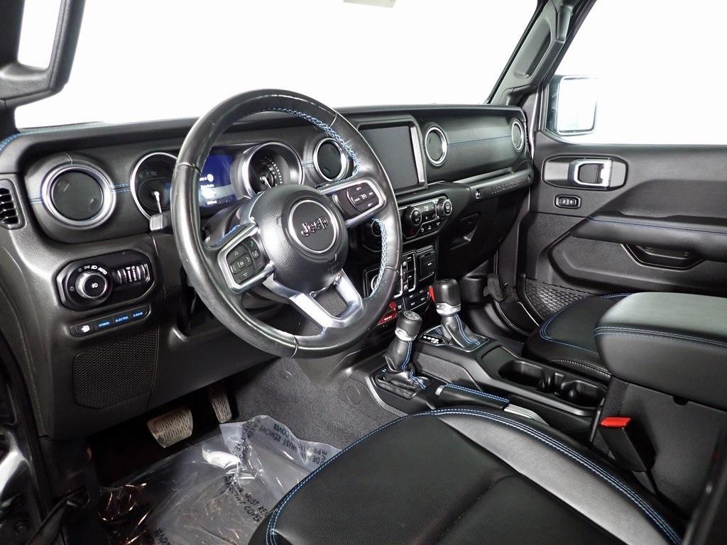 used 2022 Jeep Wrangler Unlimited 4xe car, priced at $36,000