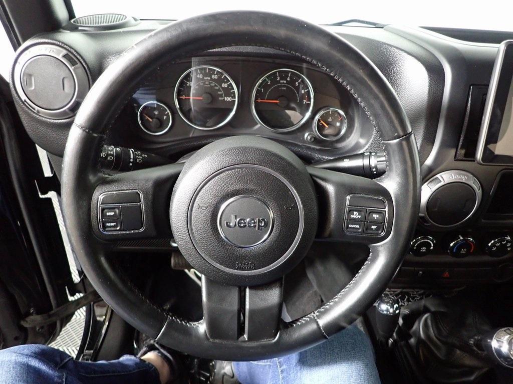 used 2015 Jeep Wrangler car, priced at $14,500