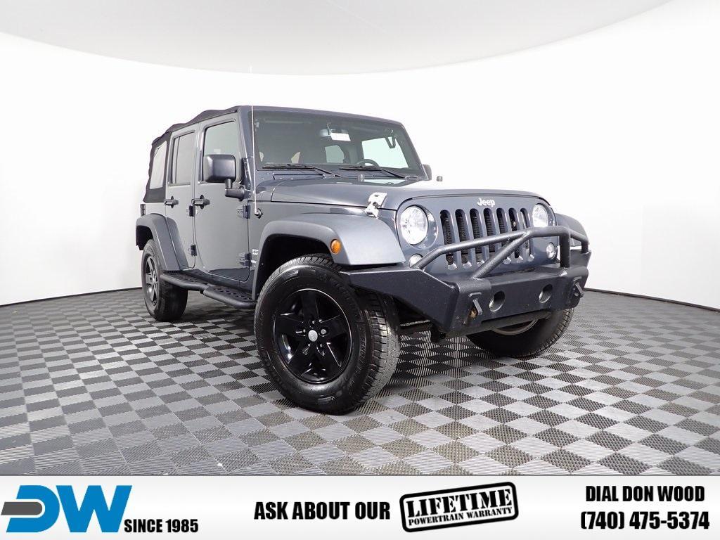 used 2018 Jeep Wrangler JK Unlimited car, priced at $23,000