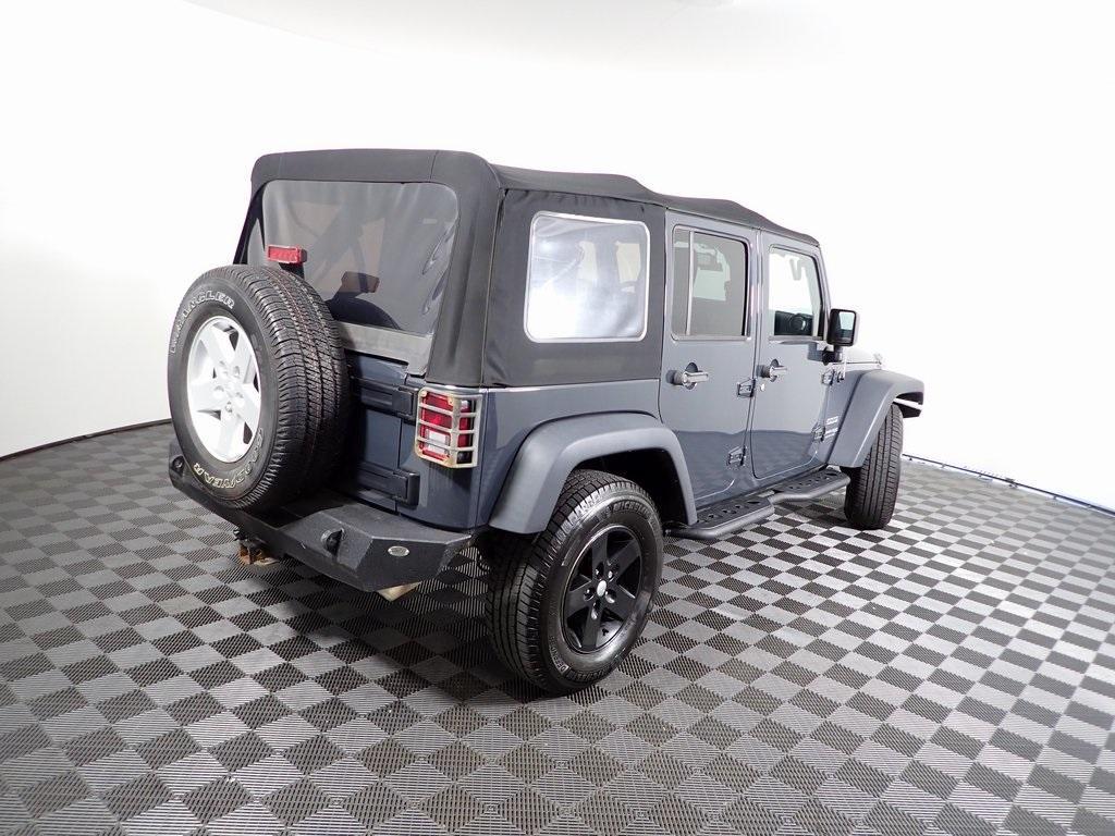 used 2018 Jeep Wrangler JK Unlimited car, priced at $23,000