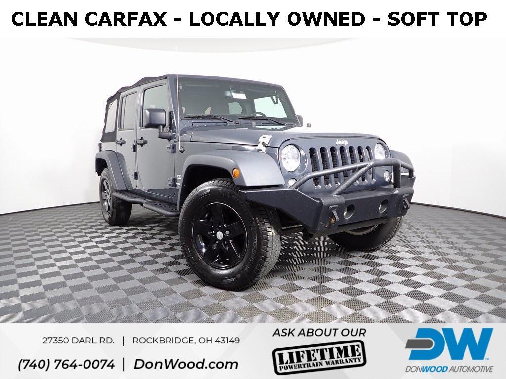 used 2018 Jeep Wrangler JK Unlimited car, priced at $22,000