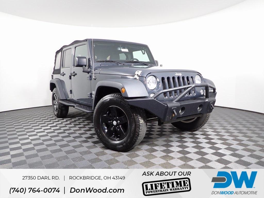 used 2018 Jeep Wrangler JK Unlimited car, priced at $22,500