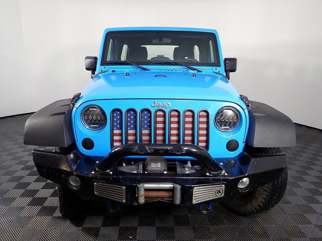 used 2017 Jeep Wrangler Unlimited car, priced at $16,999