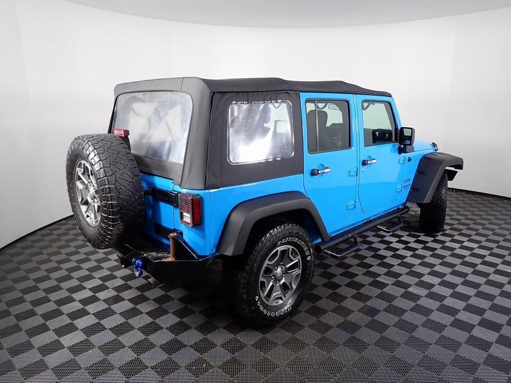 used 2017 Jeep Wrangler Unlimited car, priced at $16,999