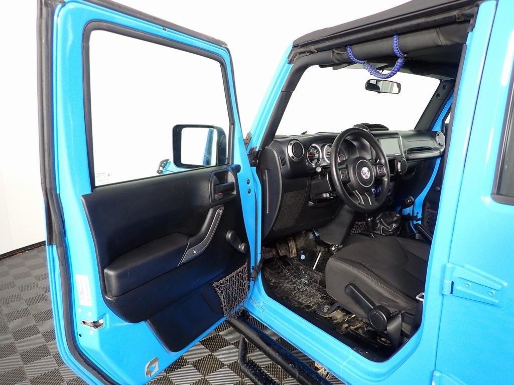 used 2017 Jeep Wrangler Unlimited car, priced at $16,999