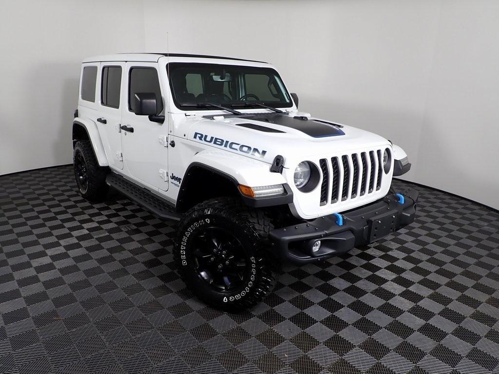 used 2021 Jeep Wrangler Unlimited 4xe car, priced at $31,000