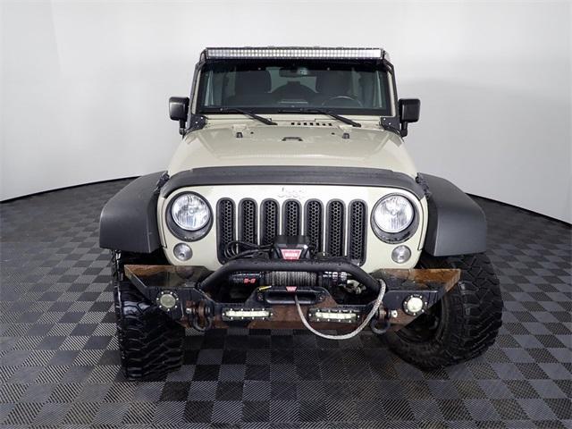 used 2017 Jeep Wrangler Unlimited car, priced at $17,500