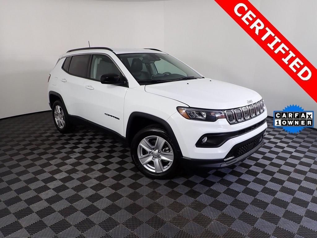 used 2022 Jeep Compass car, priced at $19,846