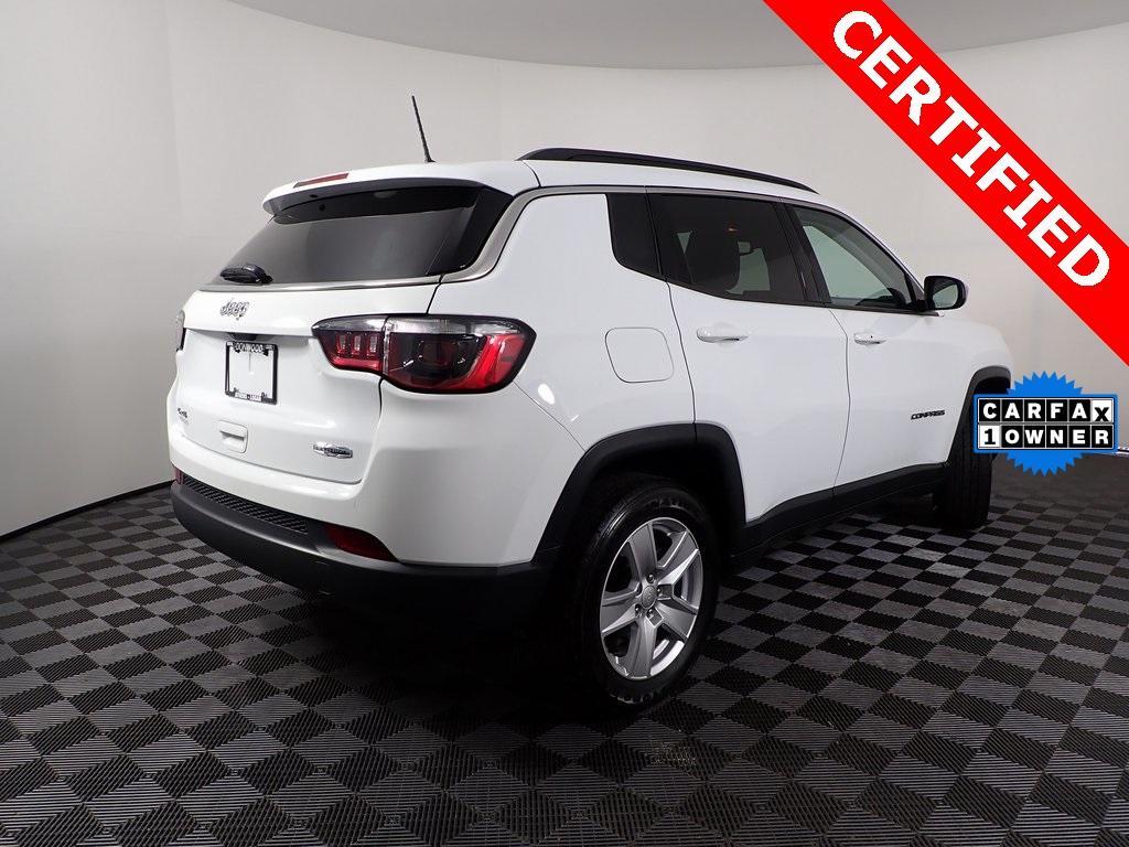 used 2022 Jeep Compass car, priced at $19,846