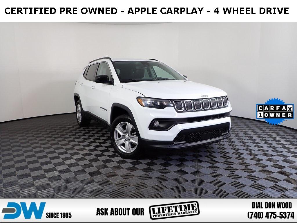 used 2022 Jeep Compass car, priced at $19,846