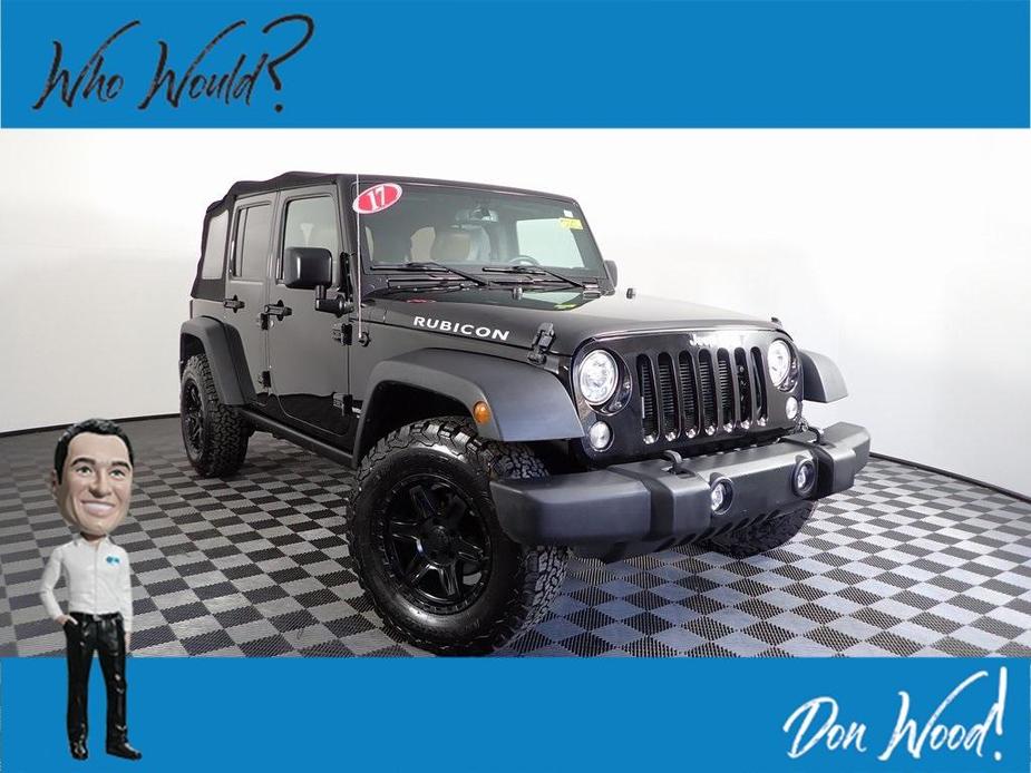 used 2017 Jeep Wrangler Unlimited car, priced at $28,500