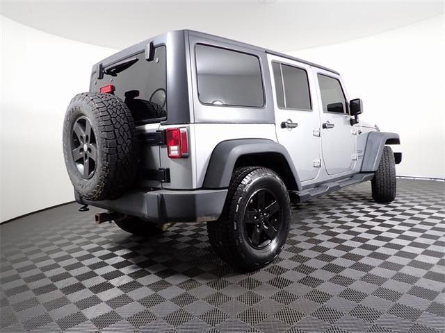 used 2015 Jeep Wrangler Unlimited car, priced at $14,000