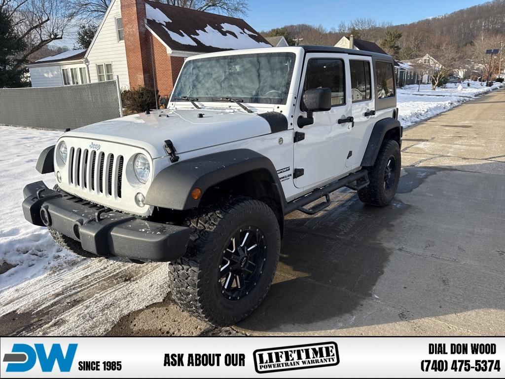 used 2016 Jeep Wrangler Unlimited car, priced at $20,000