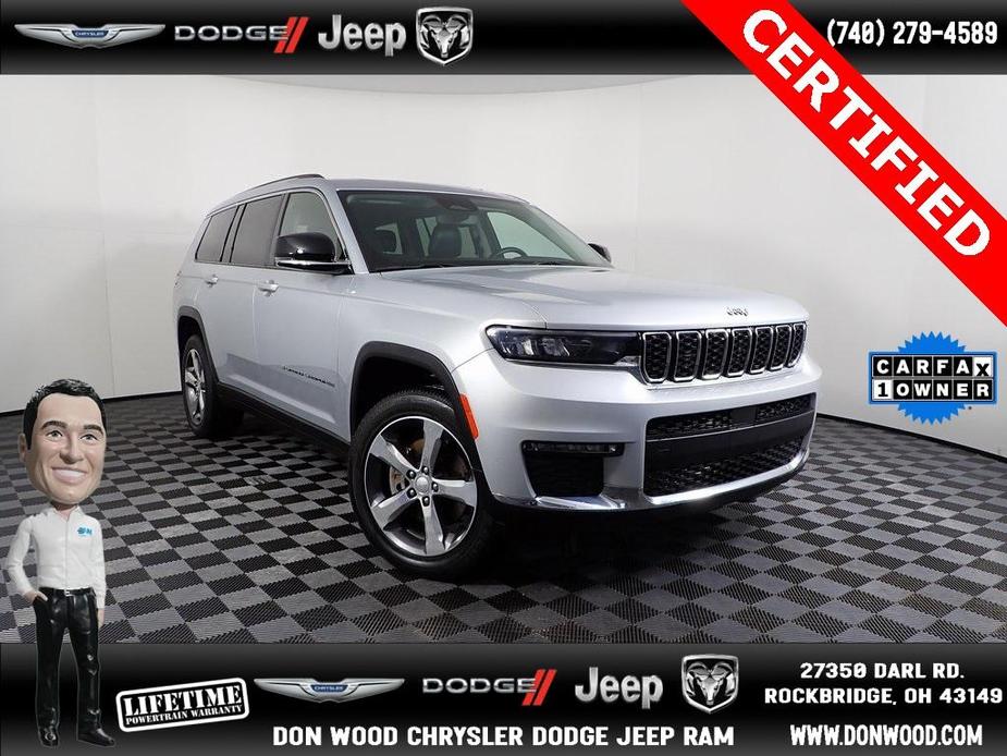 used 2021 Jeep Grand Cherokee L car, priced at $33,000