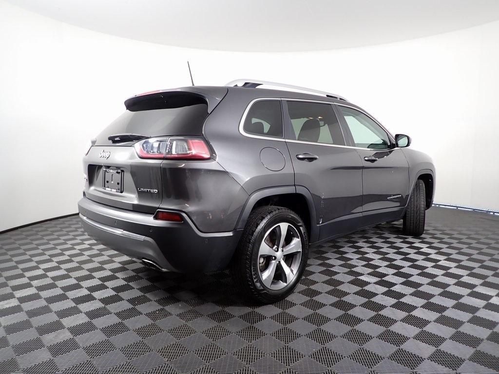 used 2021 Jeep Cherokee car, priced at $24,900