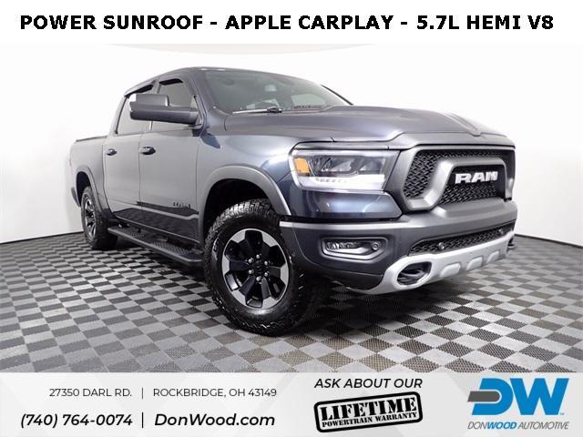 used 2019 Ram 1500 car, priced at $26,500