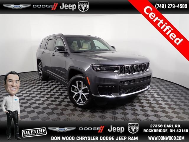 used 2024 Jeep Grand Cherokee L car, priced at $44,000