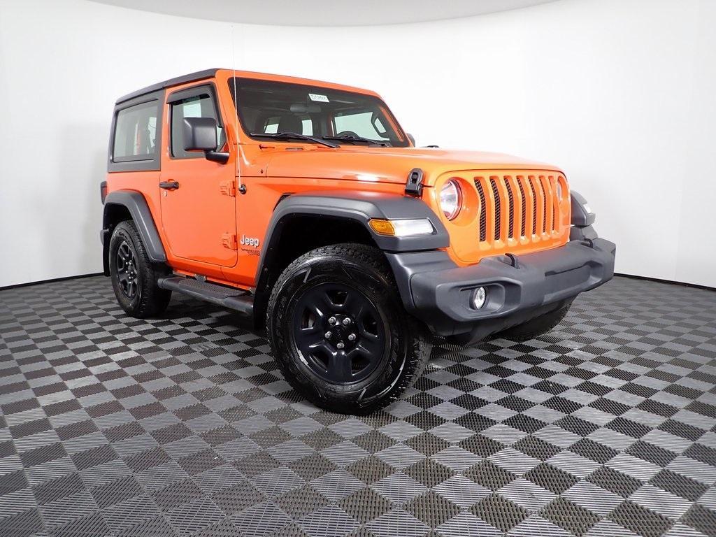 used 2018 Jeep Wrangler car, priced at $22,000