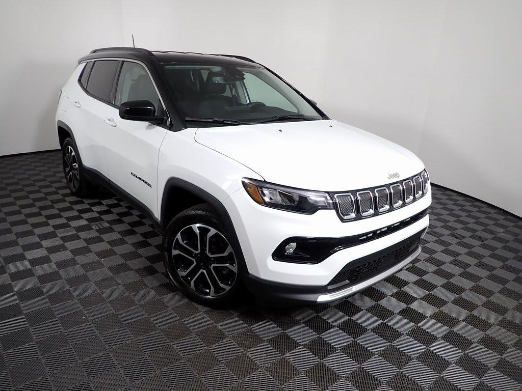 used 2022 Jeep Compass car, priced at $22,000