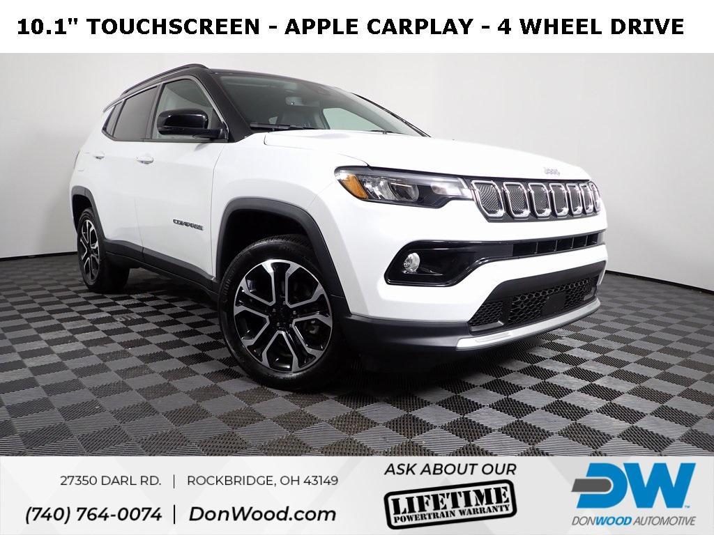 used 2022 Jeep Compass car, priced at $22,000