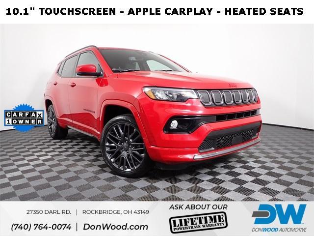 used 2022 Jeep Compass car, priced at $22,000