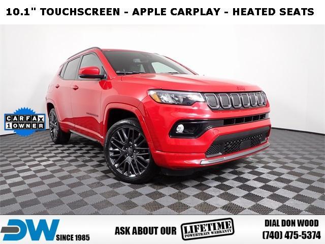 used 2022 Jeep Compass car, priced at $23,500