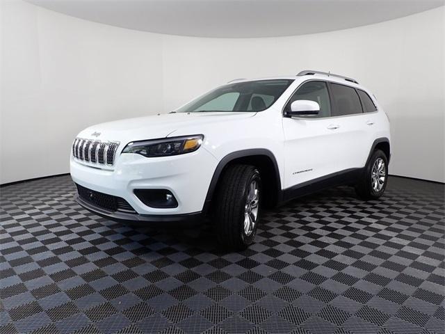 used 2021 Jeep Cherokee car, priced at $22,250