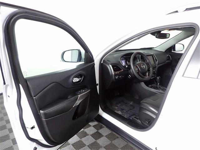 used 2021 Jeep Cherokee car, priced at $22,250
