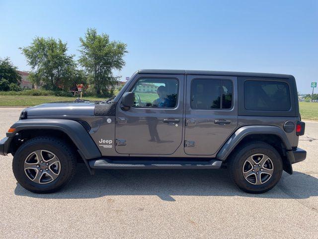 used 2018 Jeep Wrangler Unlimited car, priced at $22,118