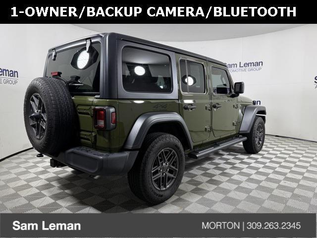 used 2024 Jeep Wrangler car, priced at $35,817