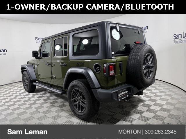 used 2024 Jeep Wrangler car, priced at $35,817